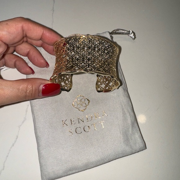 Kendra Scott Gold Cuff Bracelet - Picture 8 of 8